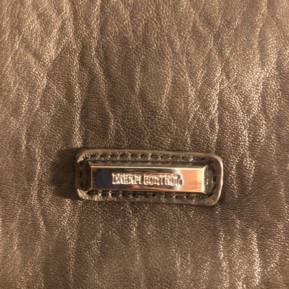 Dream Control Triangular backpack, faux leather, slate grey - Picture 7 of 9